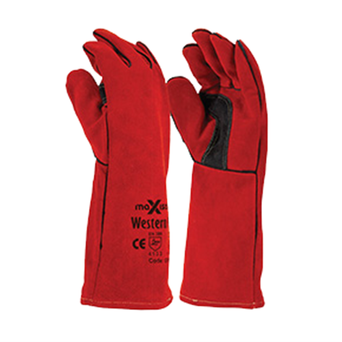 'WESTERN RED' PREMIUM KEVLAR WELDER'S GLOVE